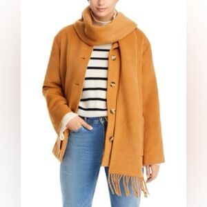 AQUA
Scarf Collar Coat - 100% Exclusive